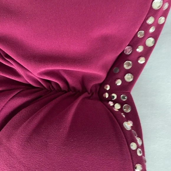 🌞Sale 3 for $15 Party top with gems/ woman’s size S - Picture 8 of 10